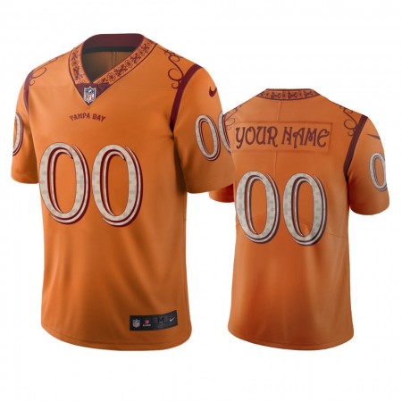 Herren Tampa Bay Buccaneers Trikot Personalisiert City Edition Vapor Limited Orange